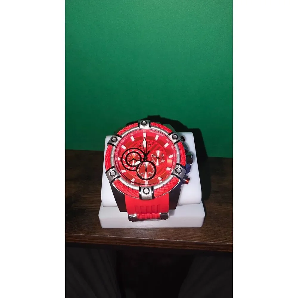 Invicta Bolt Girdex 52mm, Steel, Red - Picture 1 of 5